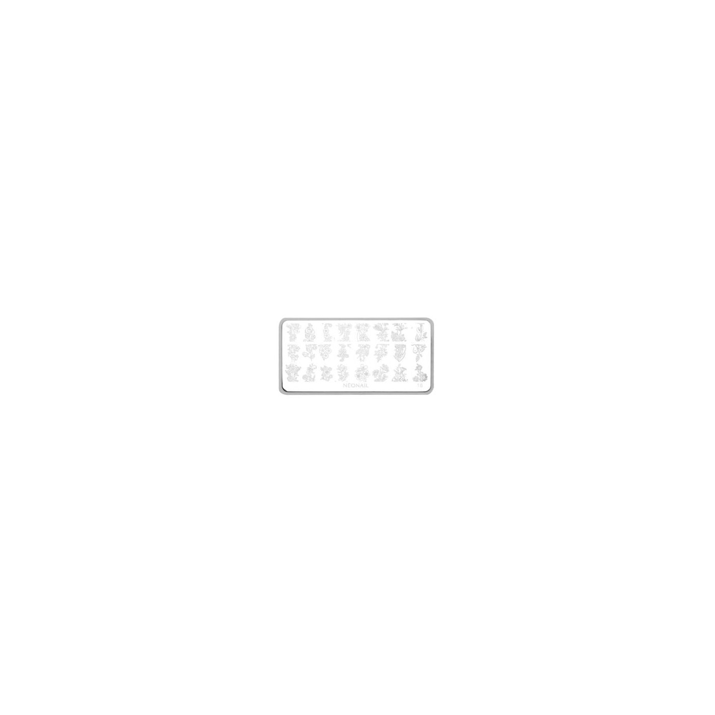 STAMPING - Stencil per nail art 18
